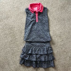 Garb Girls Matching Golf Ruffled Skort & Tank - size 5-6